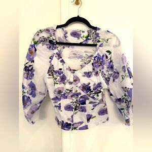 Anthropologie 3/4 length v-neck tee worn once